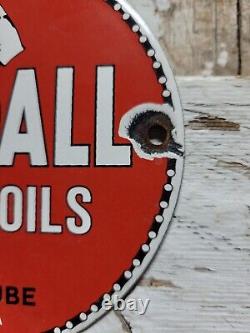 Vintage 1942 Kendall Porcelain Sign Chainlube Automobile Motor Oil Petroliana 6