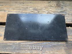 Vintage 1958 Duo-glide Harley-davidson Motorcycles Gas Oil Bikes Porcelain Sign