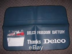 Vintage 1970s original GM CHEVROLET AC DELCO Fender freedom Battery promo auto