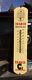 Vintage 39 X 8inch Enarco Motor Oil Porcelain Thermometer Sign Gas / Boy Graphic