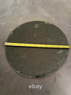 Vintage 49 Sinclair Gasoline It's Time Porcelain Gas Station Pump Sign 12