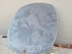Vintage Alta Gasoline Porcelain Sign Regular Fuel Gas Station Service Plaque
