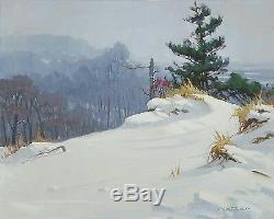 Vintage American Impressionist David Tutwiler Rockport Ma Indiana Dunes Painting