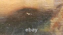 Vintage Antique American Impressionist Smithsonian Chicago Artist Nude Painting