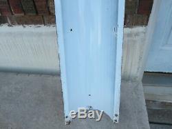 Vintage Antique Porcelain Barber Shop Pole Sign Gas Oil William Marvy 1940's