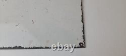 Vintage Case Tractors Sign Porcelain Service Gas Station Pump Sign