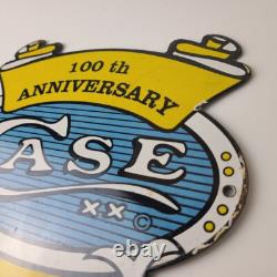 Vintage Case XX Knives Sign General Store Shop Hunting Gas Pump Porcelain Sign