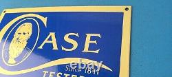 Vintage Case xx Knives Sign Porcelain Service Station Store Gas Pump Sign