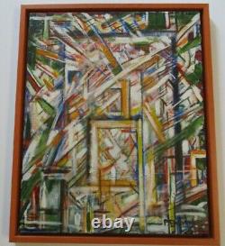 Vintage Contemporary Painting Abstract Expressionism Modernism Cubism Cubism