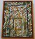 Vintage Contemporary Painting Abstract Expressionism Modernism Cubism Cubism