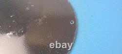 Vintage Croces Porcelain Gas Soda Bottles Service Pump Plate Beverage Sign