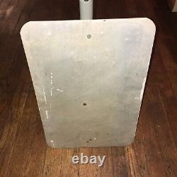 Vintage DON'T BE A LITTERBUG Advertising Metal Sign 1960's Rare