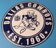 Vintage Dallas Cowboys Porcelain Sign Texas Football Nfl Gas Pump Sign