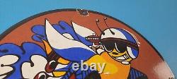 Vintage Dodge Sign Muscle Gas Cars Scat Pack Porcelain Sign