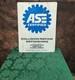 Vintage Double Sided Ase Certified Automotive Sign