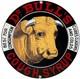 Vintage Dr Bull's Porcelain Sign Gas Station Oil Cow Farm Pharmacy Cough Syrup