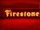 Vintage Firestone Tires Porcelain Neon Sign Gas Station Advertising Oil Auto
