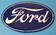Vintage Ford Motors Sign Gas Service Station Pump Motor Porcelain Sign