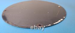 Vintage Gun Sign Ithaca Firearm Sales Porcelain Gas Oil Pump Plate Store Sign