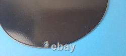 Vintage Harley Davidson Motorcycles Sign Police Biker Gas Girl Porcelain Sign