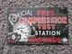 Vintage Hastings Compressors Porcelain Sign Gas Car Truck