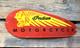Vintage Indian Motorcycle Motor Oil Sales & Service Gasoline Gas Porcelain Sign