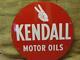 Vintage Kendall Motor Oil Sign Antique Old Gas Station Double Sided Auto 9762