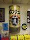 Vintage Large Coors Beer Can Metal Sign 3-d Gas Oil Soda Cola 5 Feet Tall