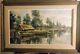 Vintage Landscape Oil Painting Vintage Framed Largesigned