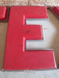 Vintage Large Gas Oil Advertising TEXACO Letter Sign Canopy