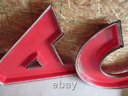 Vintage Large Gas Oil Advertising TEXACO Letter Sign Canopy