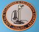Vintage Lincoln Telephones Sign Bell System Phone Booth Gas Porcelain Sign