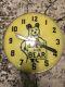 Vintage Line Up With Bear Electric Clock Gas Oil