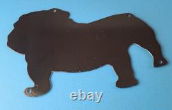 Vintage Mack Truck Sign Gas Oil Pump Bulldog Diesel Service Sign