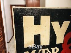 Vintage Metal Sign Vintage Oil Hyvis Motor Oil Sign Hyvis Warren Pa Rare