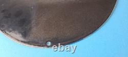 Vintage Mickeys Coffee Sign Disney Blend Donald Advertising Gas Oil Pump Sign