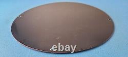 Vintage Mobilgas Porcelain Sign Mobil Fill Up Porcelain Gas Pump Plate Sign