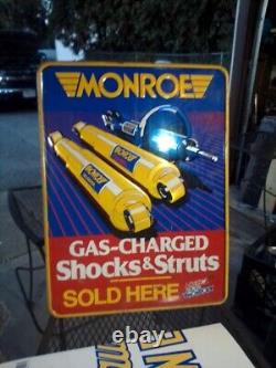 Vintage Monroe Shock Sign