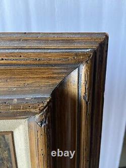 Vintage Oil Painting Signed Framed Spring Lake Original Certificate
