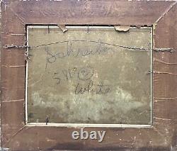 Vintage Oil Painting-madeleine Church & Market Signed Andrea