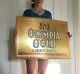 Vintage Olympia Gold Beer Gas Oil Sign