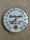 Vintage Original 12 Gulfpride Gulf Motor Oil Thermometer Sign Gas 511a