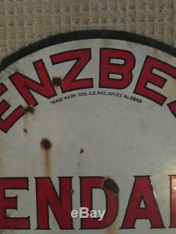 Vintage Original 23 Kendall Penzbest Motor Oil Porcelain Advertising Sign