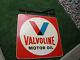 Vintage Original 30 Double Sided Valvoline Motor Oil Donasco Cov, Ky Sign