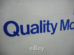 Vintage Original Ampol Quality Motor Oil Tin Rack Sign