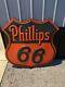 Vintage Original Phillips 66 Fiberglass Sign By Federal 4 Foot Gas Oil Soda Cola