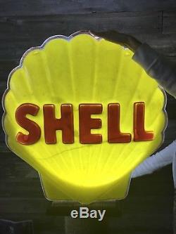 Vintage Original Shell Oil Sign