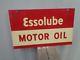 Vintage Original Signs Essolube Motor Oil Sign Esso Standard Signs 2 Sided Steel