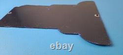 Vintage Pacific Bait Tackle Sign Porcelain Fishing Service Gas Pump Sign