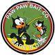 Vintage Paw Paw Tackle Fishing Lures Porcelain Sign Gas Bait Outboard Rapala